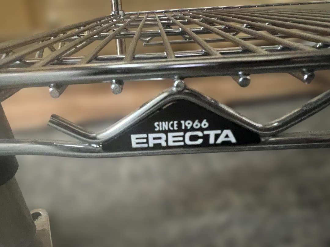 業務用スーパーエレクター 幅760奥行615　ソリッドシェルフ　ワイヤーシェルフ