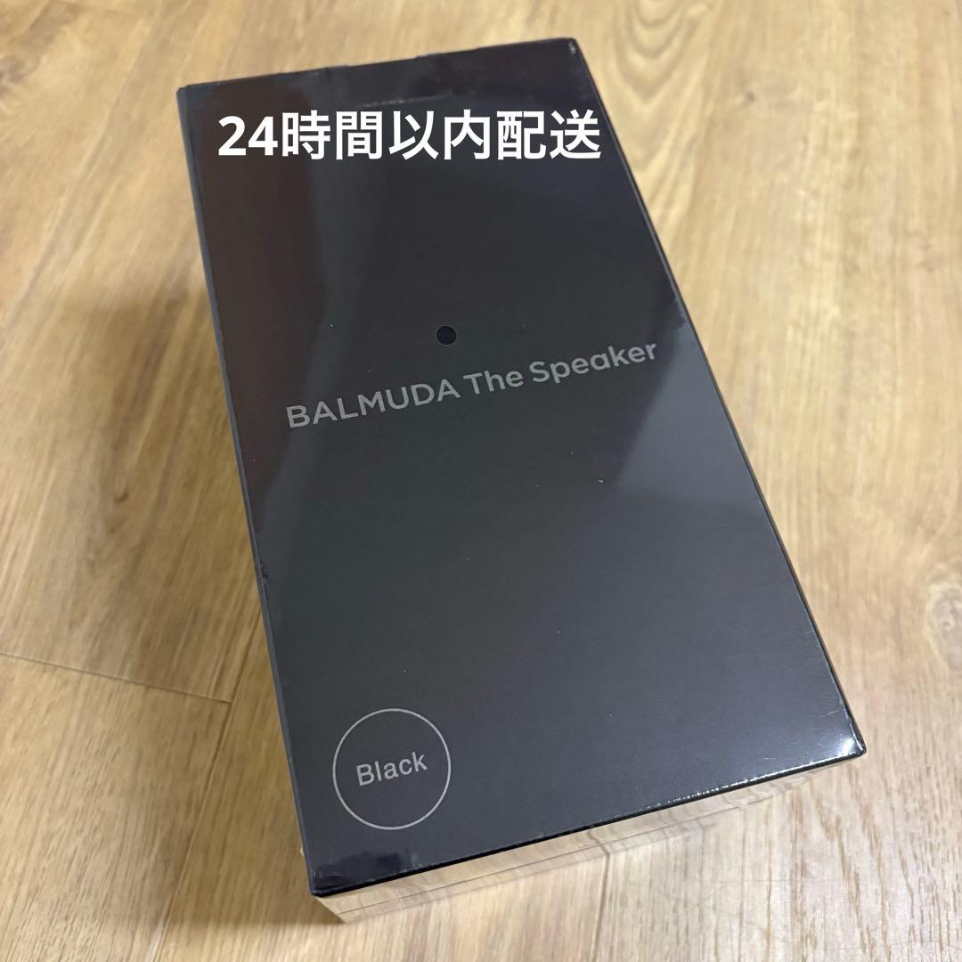 【新品未開封】BALMUDA The Speaker M01A-BK Black