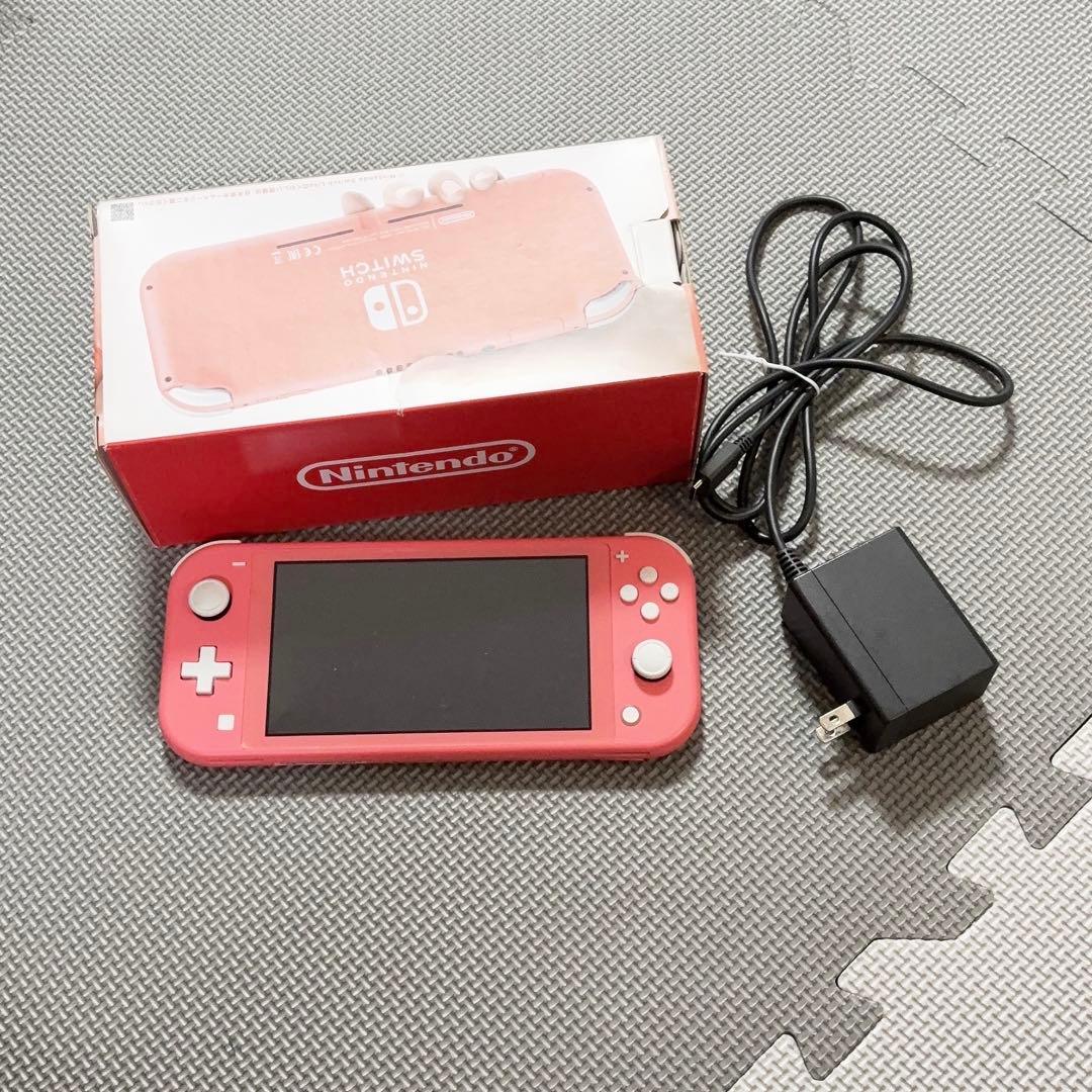 switch ライト コーラル 本体