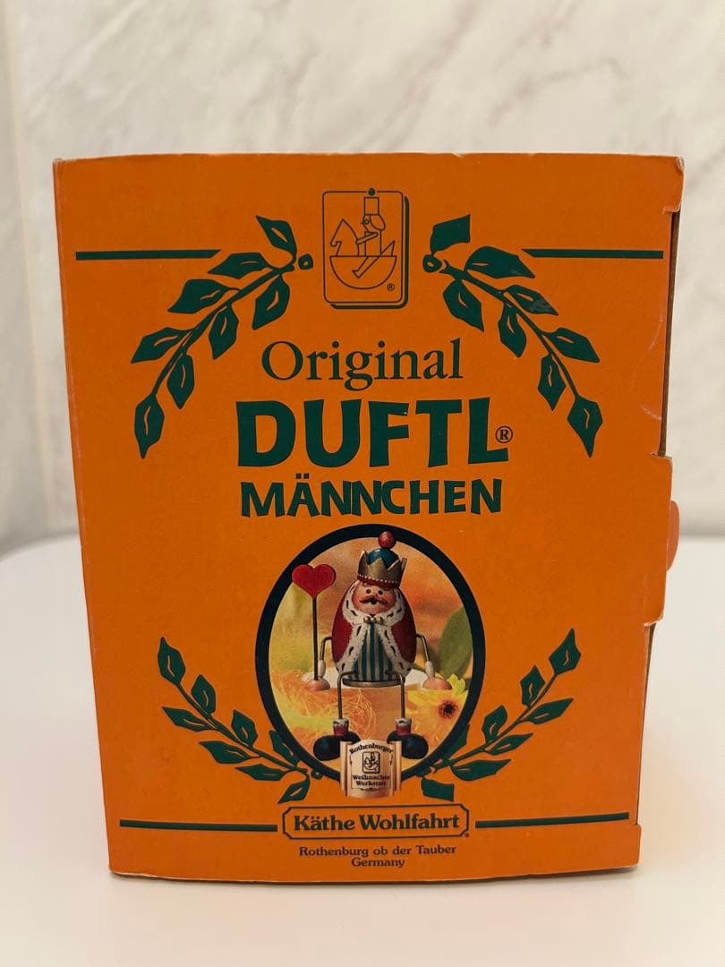 【ケーテウォルハルト】DUFTL人形 ドイツ クリスマス 煙出し人形 お香人形