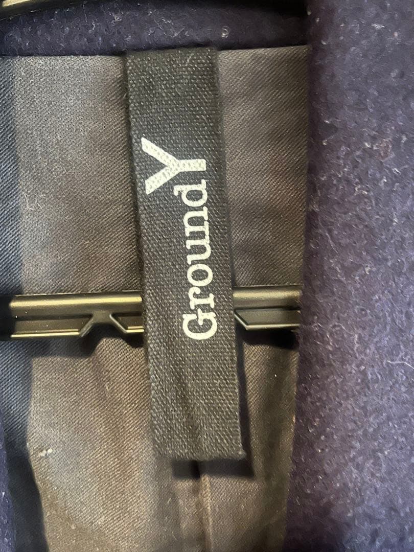GroundY ネイビー ダッフルコート