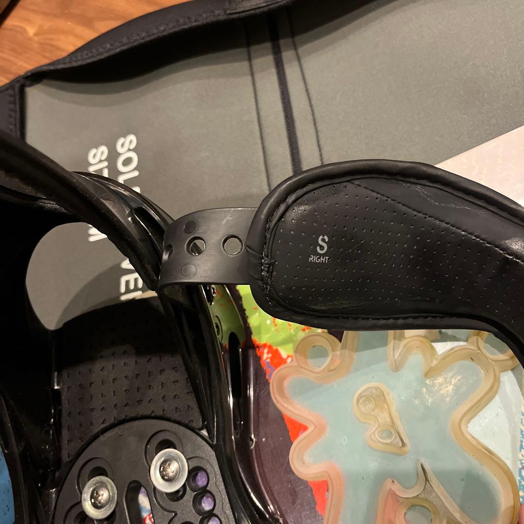 ＊やす＊SALOMON スノーボード ビンディング付き　142cm