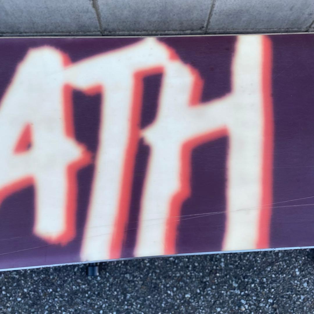 デスレーベル　Death series LTD 151cm フラットキャンバー