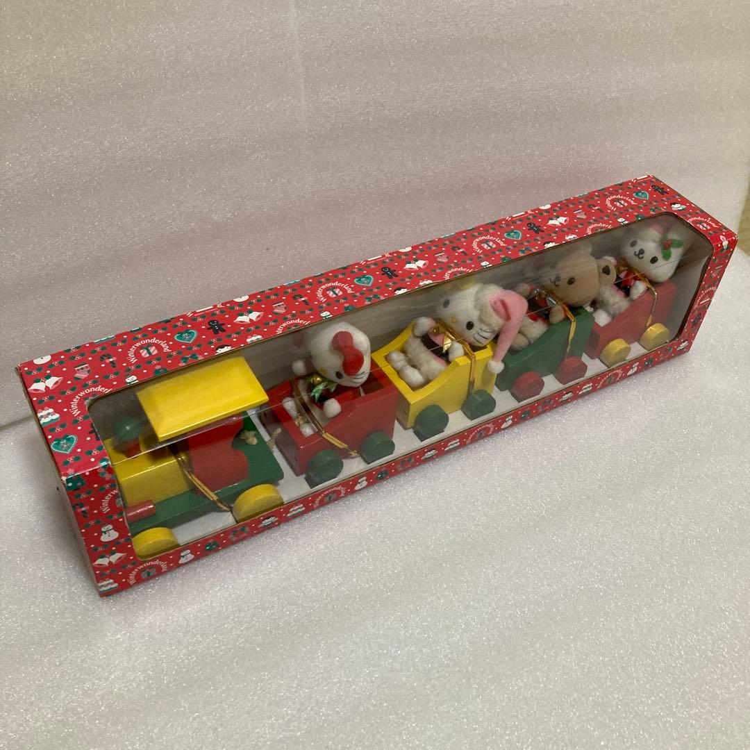 ハローキティ クリスマス列車型装飾品