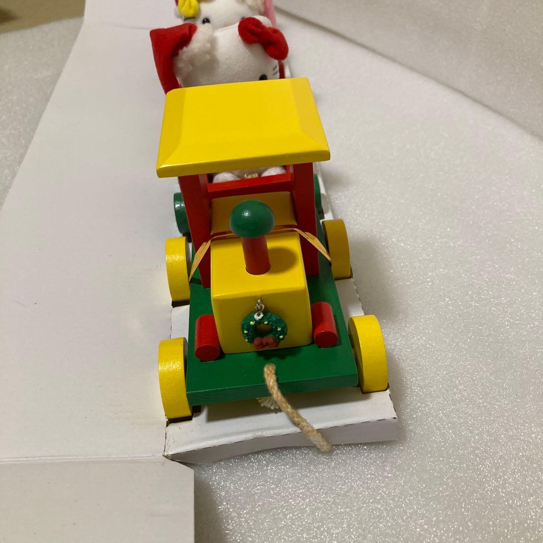 ハローキティ クリスマス列車型装飾品