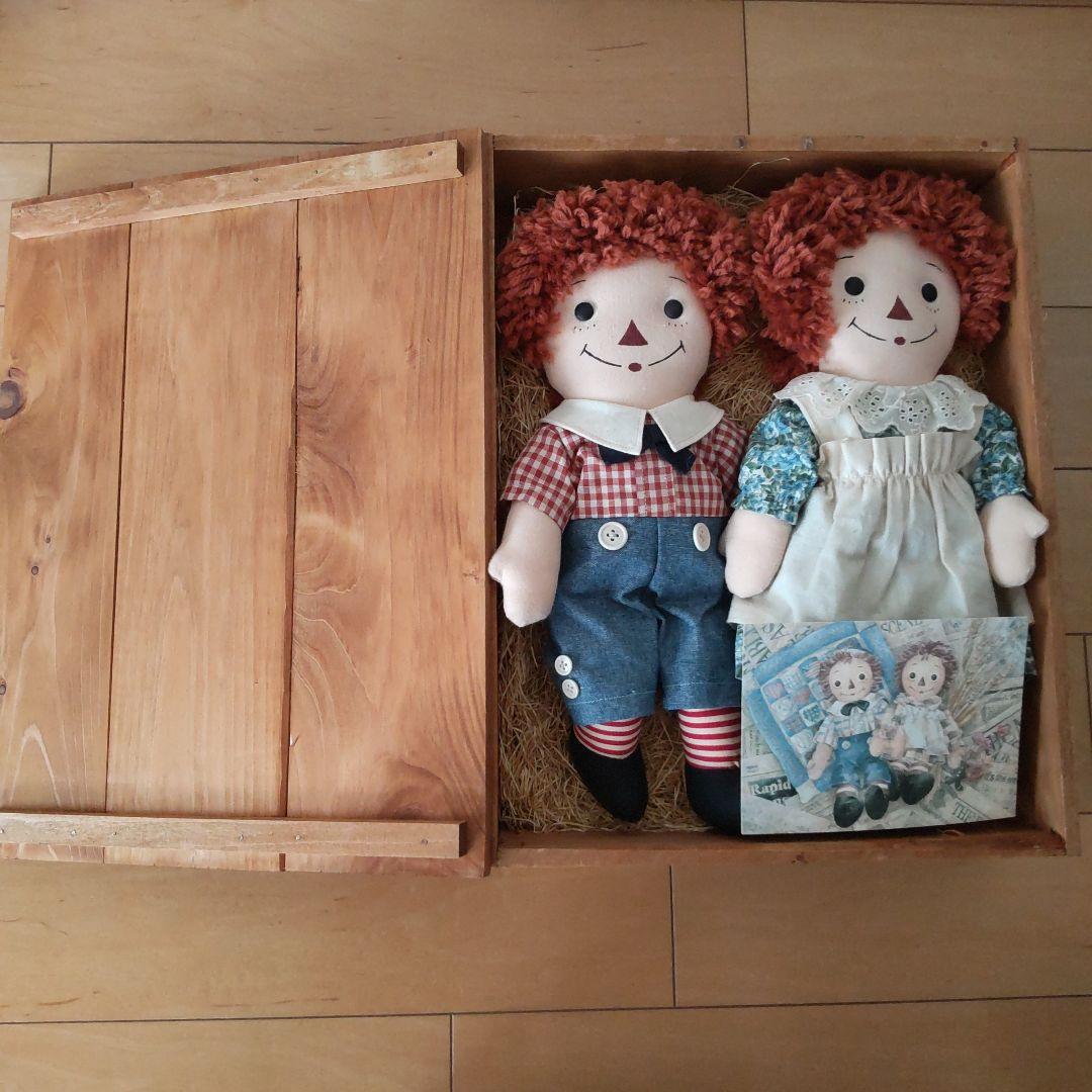 ラガディ・アンとアンディ 75周年記念日本限定版ドール100体のみ限定木箱付き