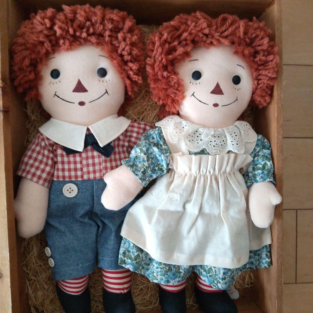 ラガディ・アンとアンディ 75周年記念日本限定版ドール100体のみ限定木箱付き