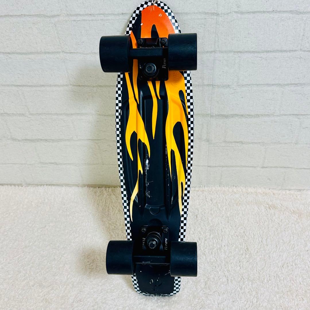 美品✨ミニクルーザー Penny 22インチ ブラックフレイム 正規品