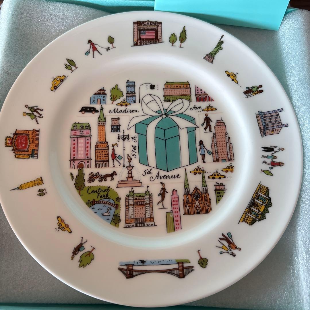 値下げ！ティファニー 5thアベニュー プレート 4枚セット 新品未使用