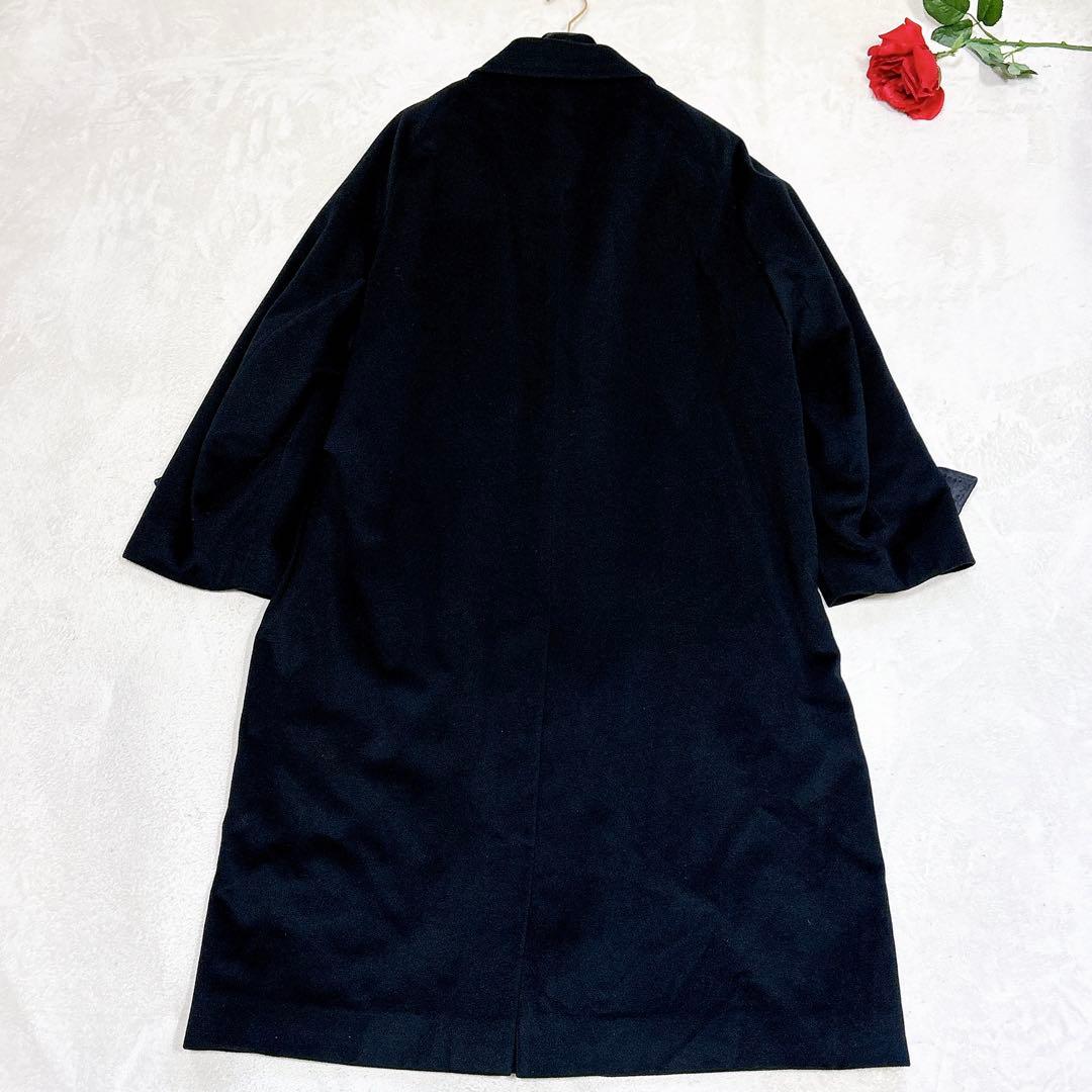 新品同様✨　ブルックスブラザーズ　ステンカラーコート　カシミヤ　ブラック　XXL