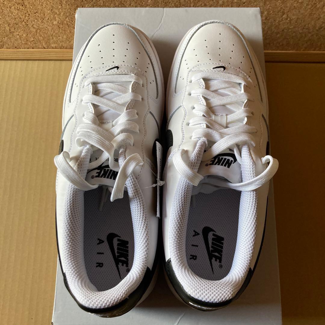 ナイキ　エアフォース1 白黒　25cm