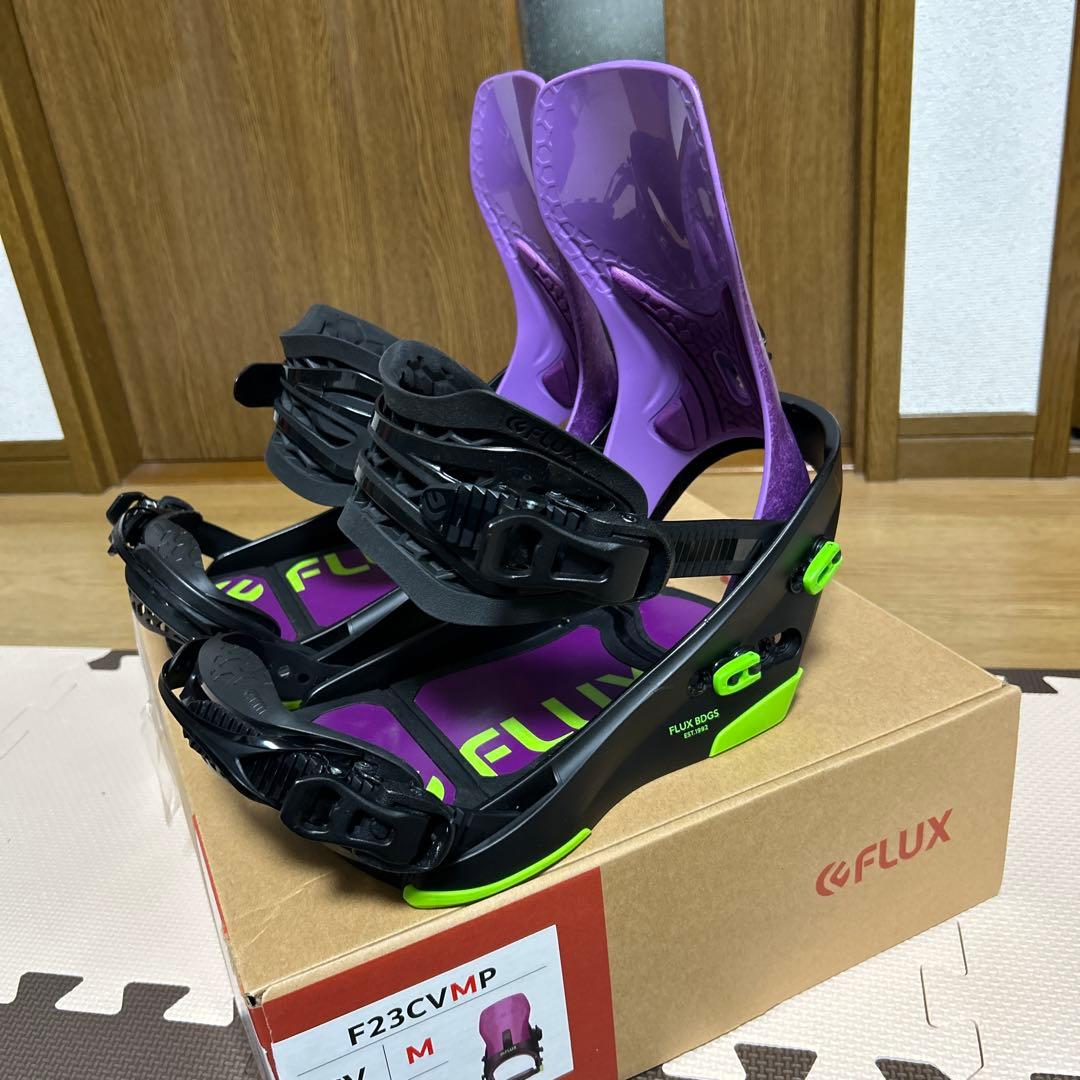 22-23 FLUX フラックス CVパープル Mサイズ ビンディング