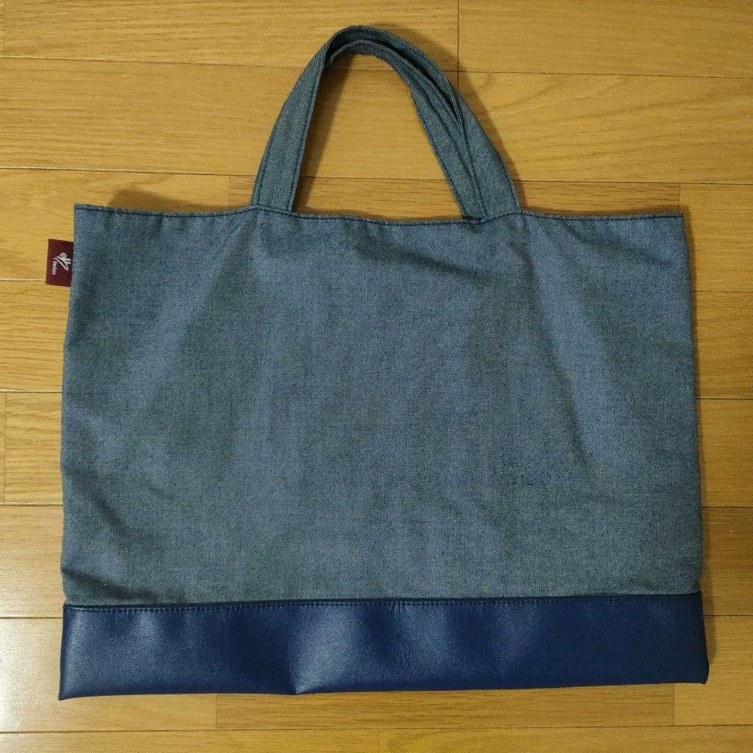 赤*巾様 ファミリア×阪急電車　コラボデニムバック