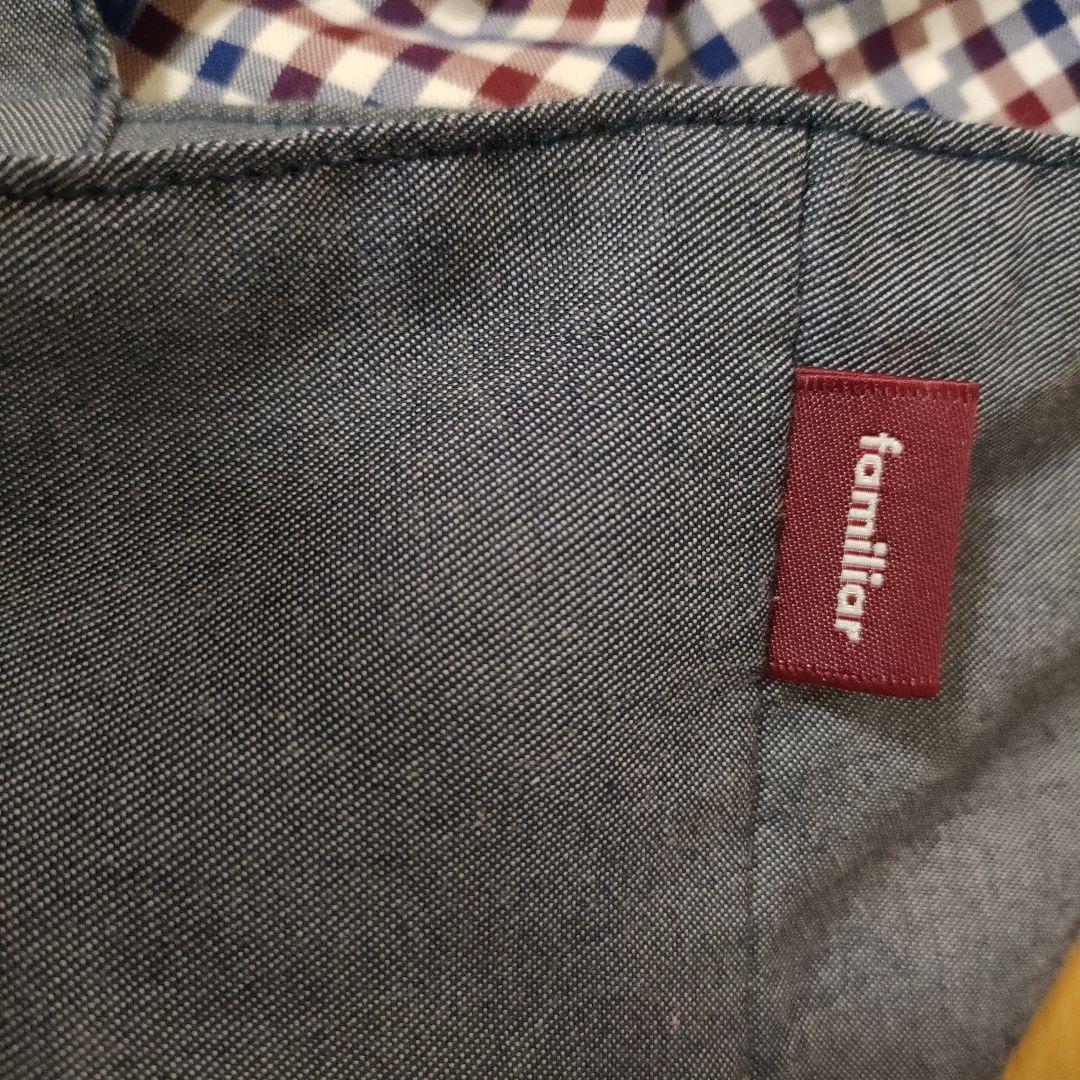 赤*巾様 ファミリア×阪急電車　コラボデニムバック