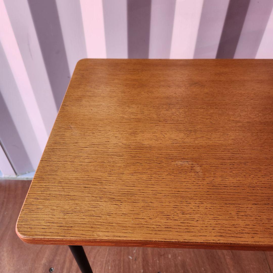 廃盤　unico skola スクーラ デスク テーブル 作業台　80x45