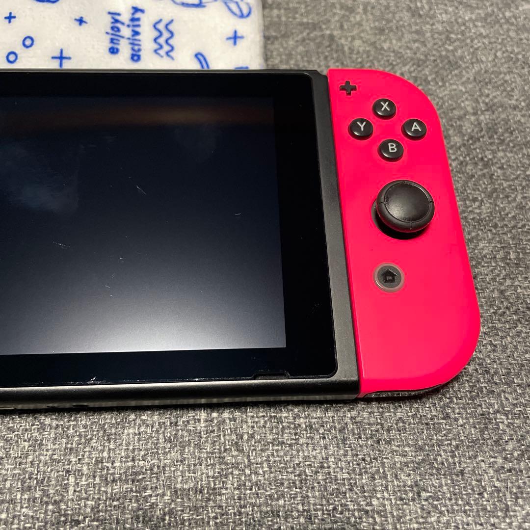 h*a様 【おまけ付き】Nintendo Switch ネオングリーン/ネオンピ