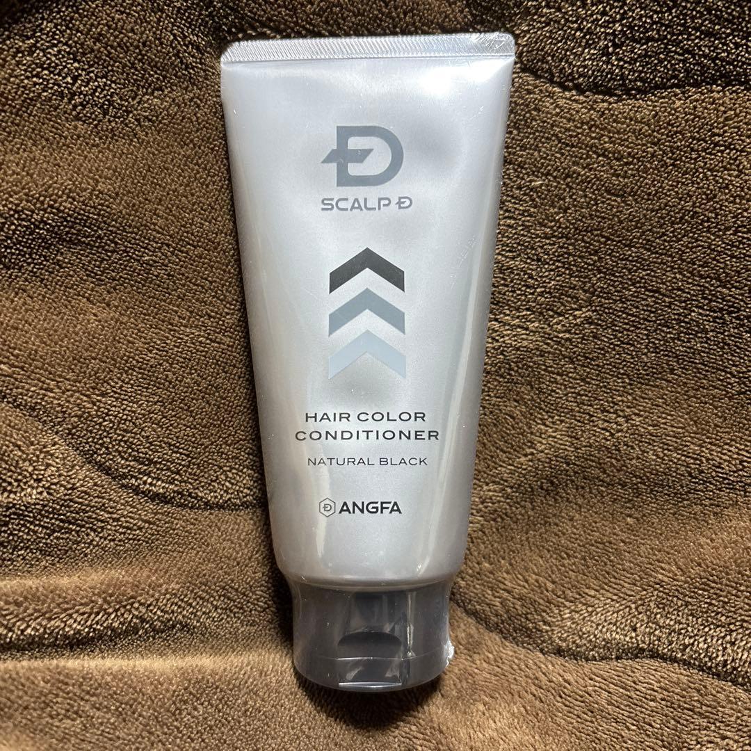ANGFA スカルプD ヘアカラーコンディショナー 150g ナチュラルブラック