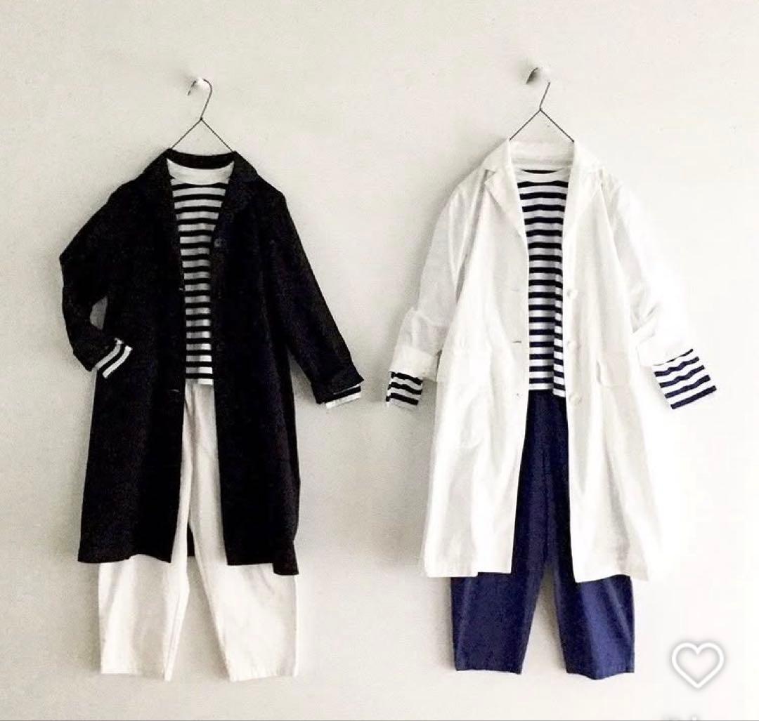 新品タグ付き✨エードット✨ワークコート　製品染め　ブラック　大橋歩