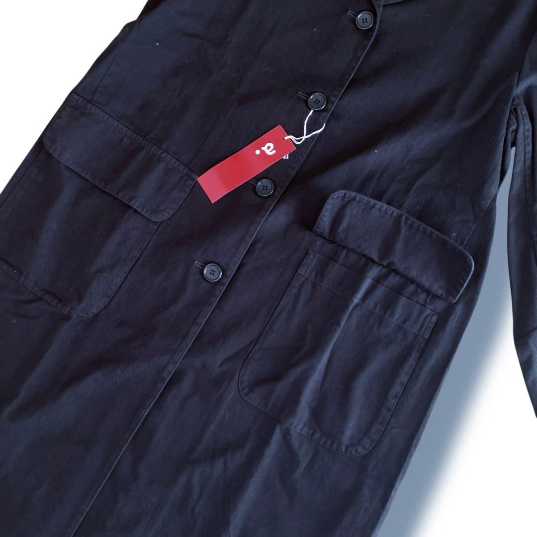 新品タグ付き✨エードット✨ワークコート　製品染め　ブラック　大橋歩