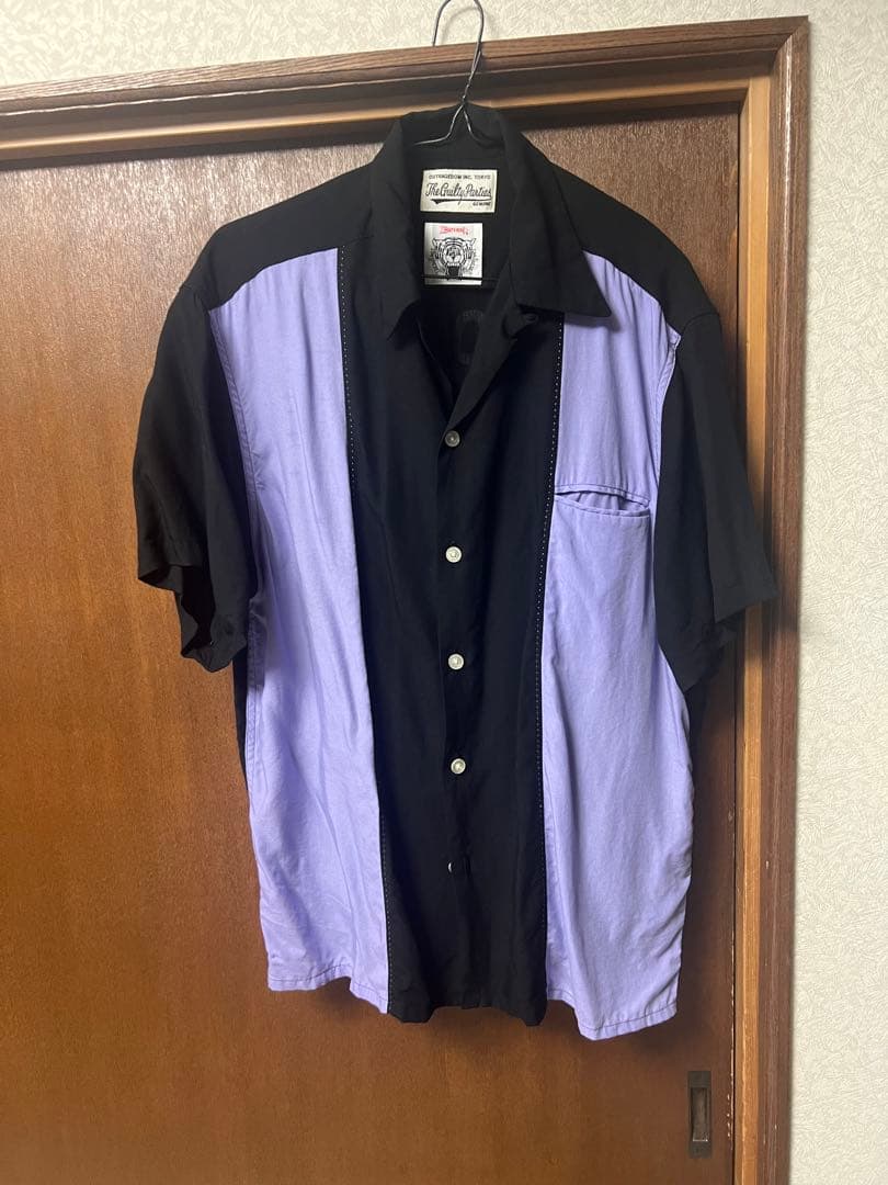 ワコマリア ウルフズヘッド 開襟シャツ