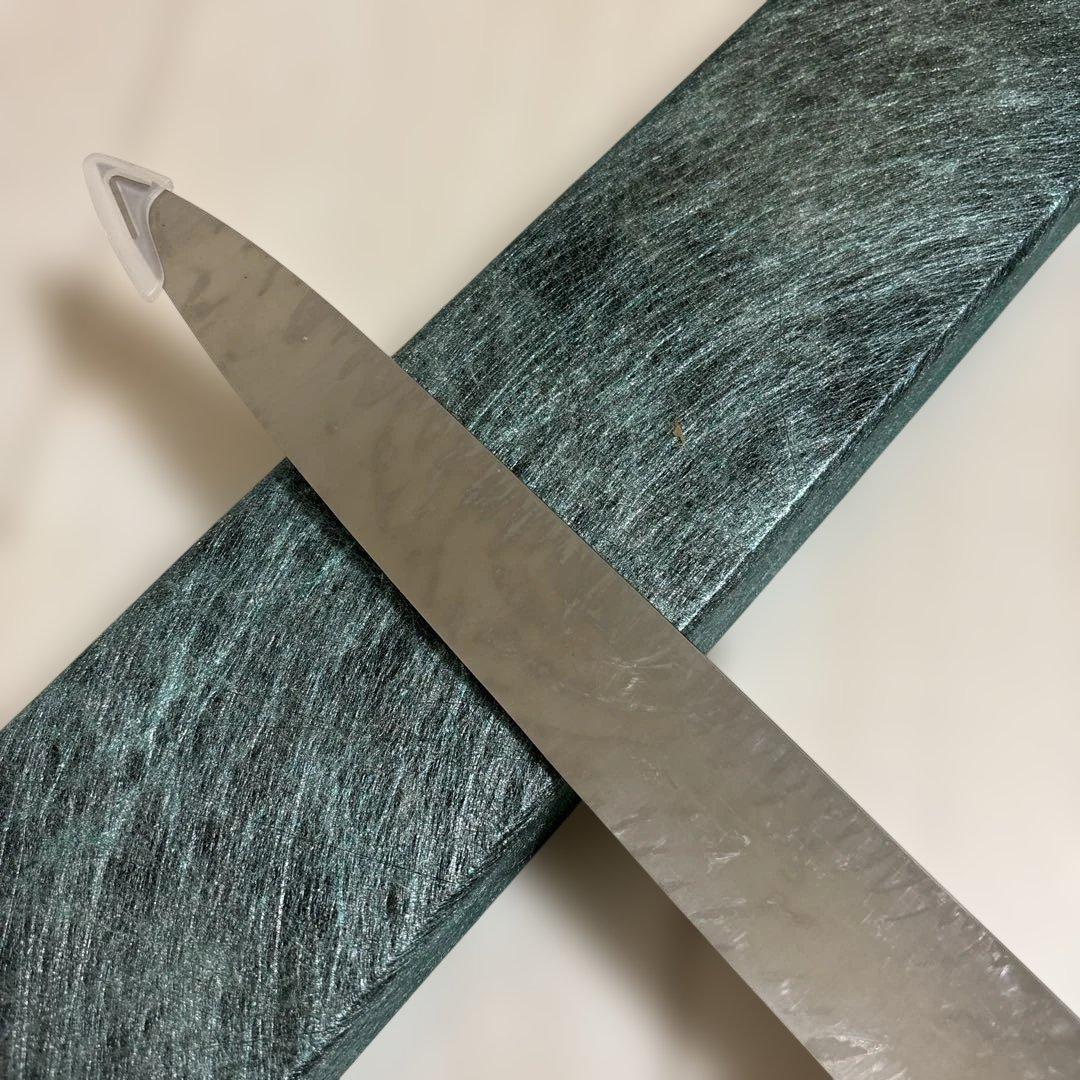 新品柳刃包丁 9寸 V金10号 刺身包丁 和包丁人工象牙八角柄