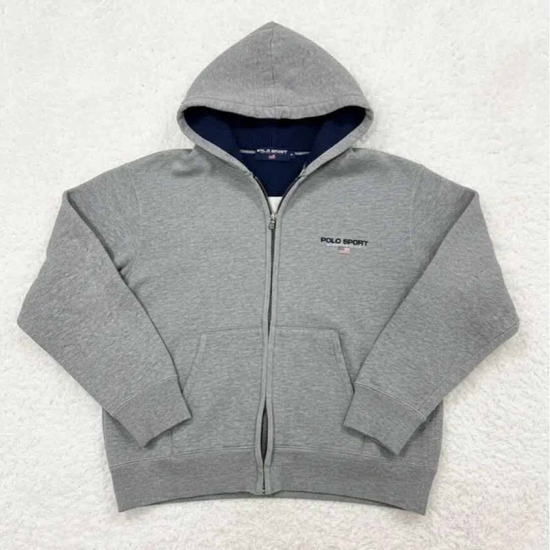 POLO SPORTS ポロスポーツ ラルフローレン ジップパーカー 90s