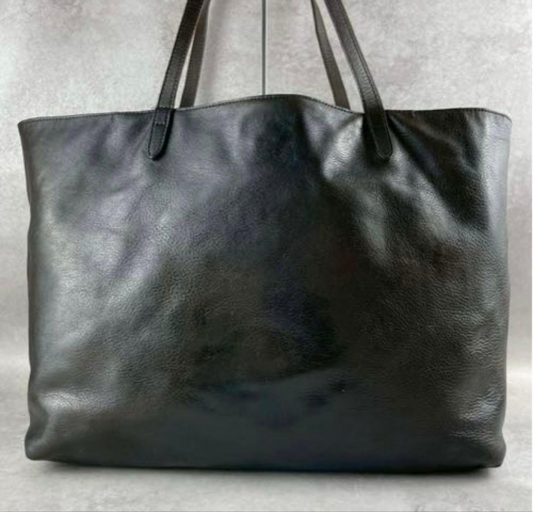 美品 フェリージ メンズ トートバッグ レザー NK DS A4