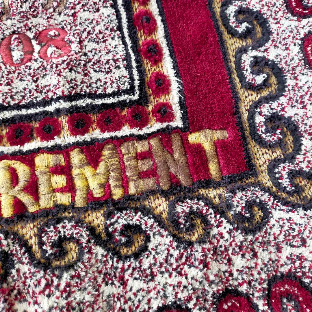 アメリカ軍　ラグ　マルチカバー　タペストリー　イラク戦争　スーベニア　00s