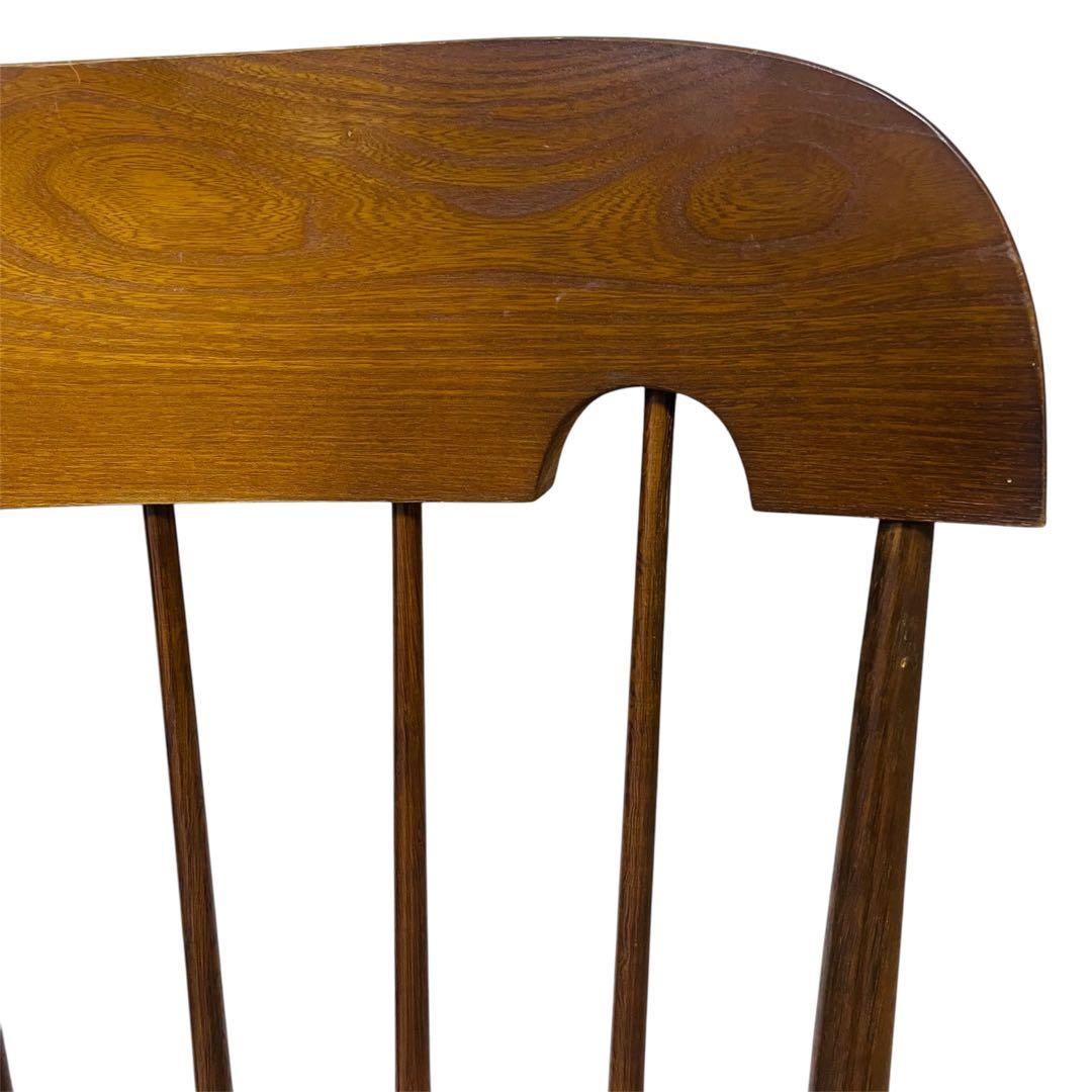 飛騨産業 キツツキマーク ロッキングチェア 揺り椅子 木製 アンティーク レトロ