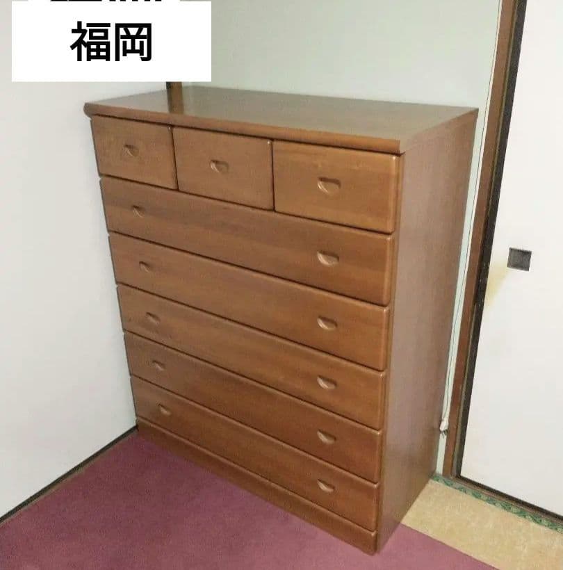 福岡　引き取り　洋服タンス6段　チェスト