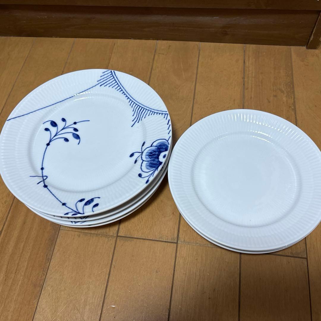 ロイヤルコペンハーゲン　プレート2種7枚セット