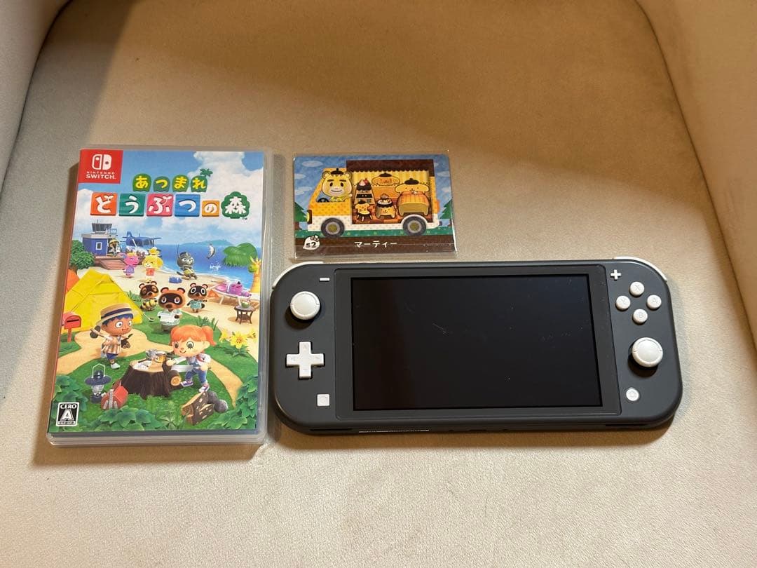 Nintendo Switch Lite グレー あつまれ どうぶつの森