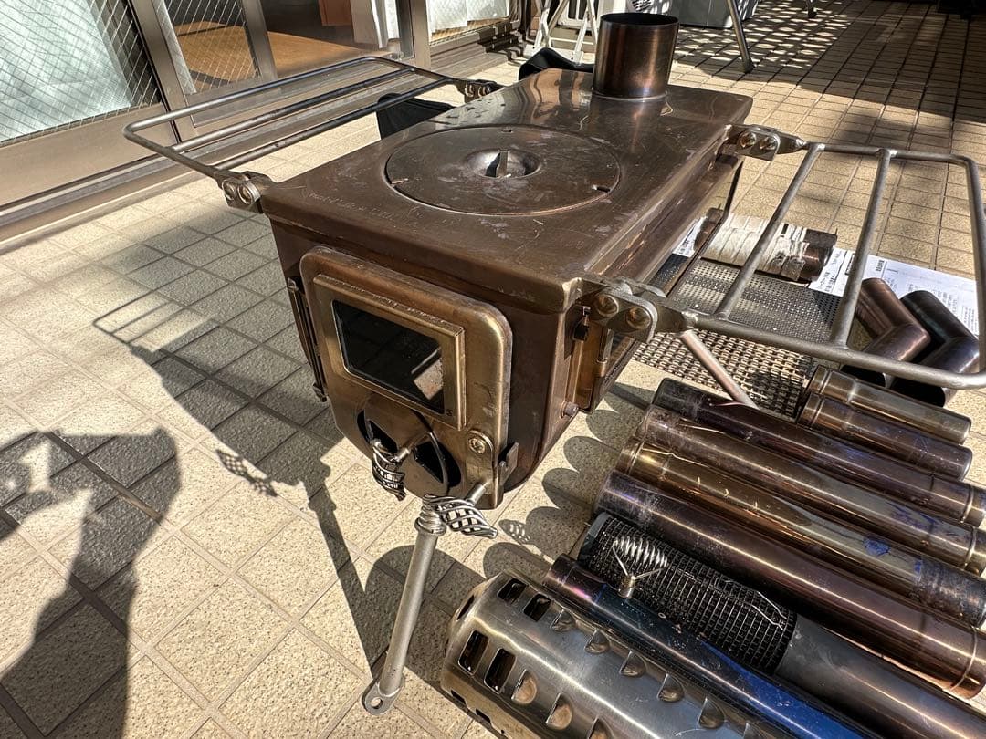 テンマクデザイン　ウッドストーブ　サイドビューM オプション色々