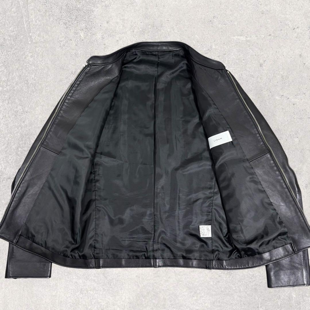 土佐闘犬LIDnM リドム ラムレザー シングルライダース ジャケット