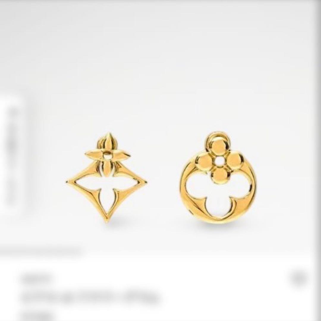 Louis Vuitton ピアス フラワーグラム