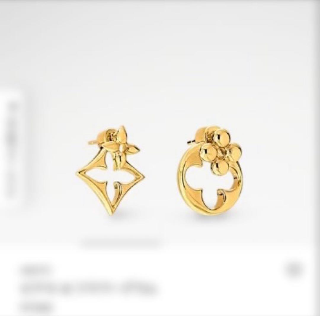 Louis Vuitton ピアス フラワーグラム