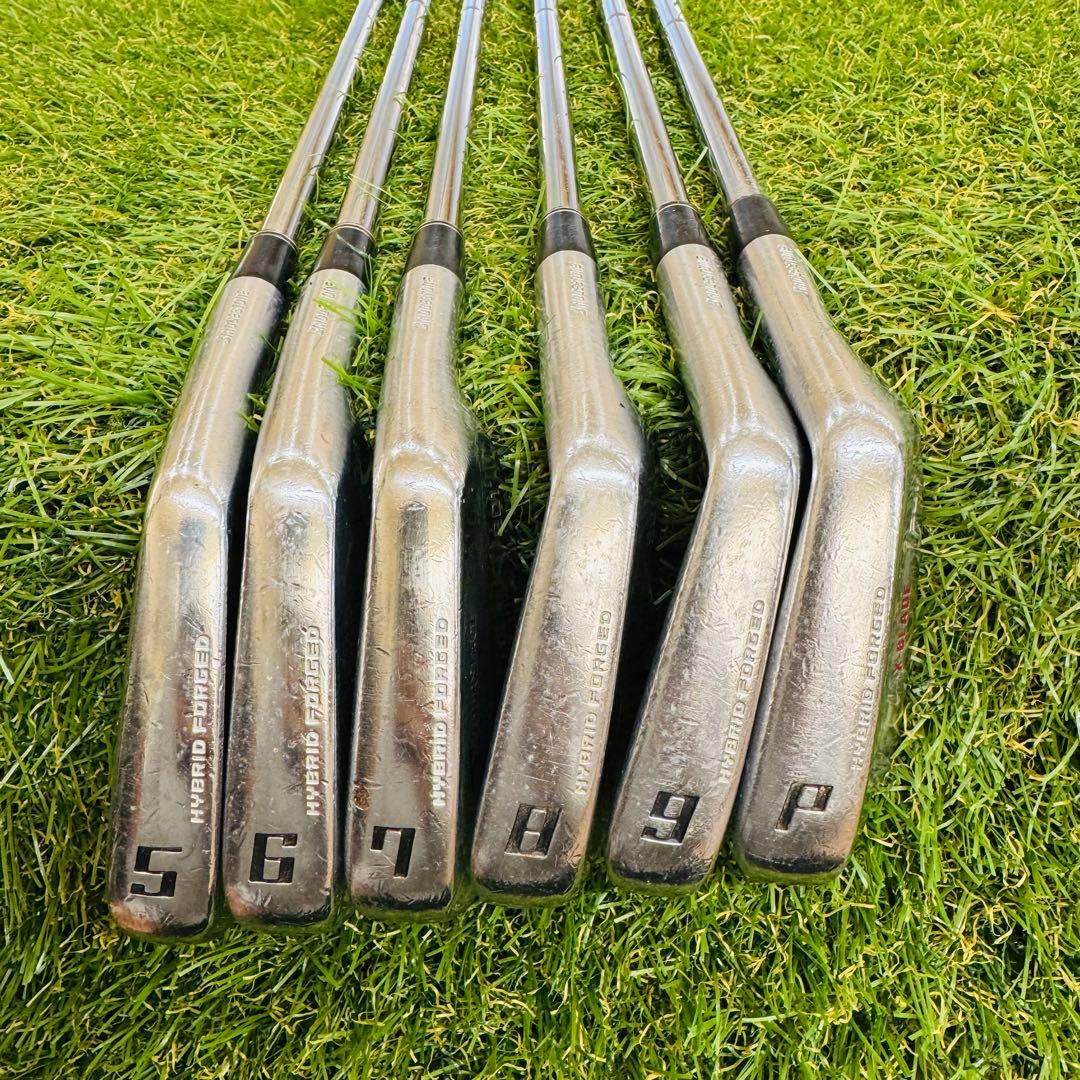 【グリップ新品】TOURSTAGE X-BLADE 901 アイアンセット ６本