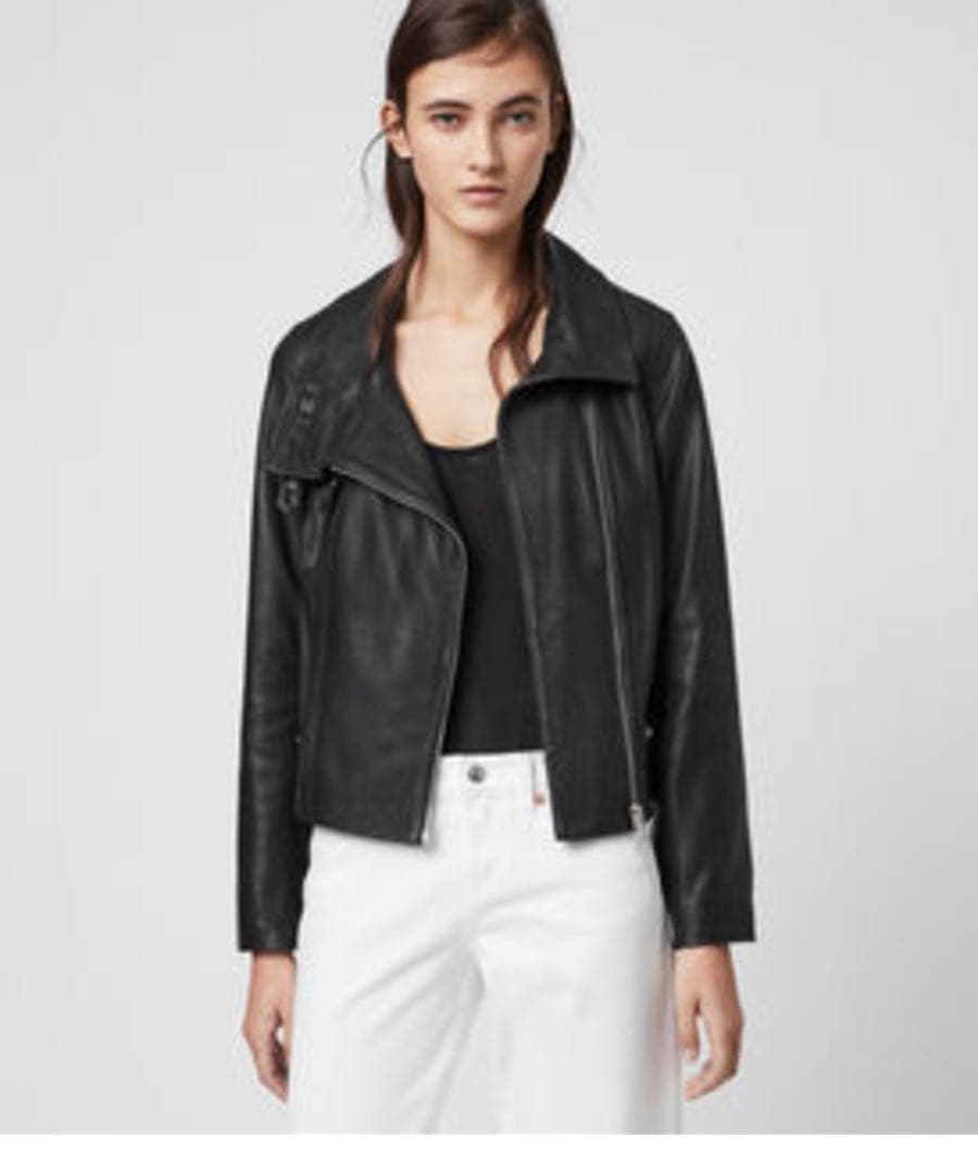 【ALLSAINTS】UK10 ライダースジャケット BALES BIKER