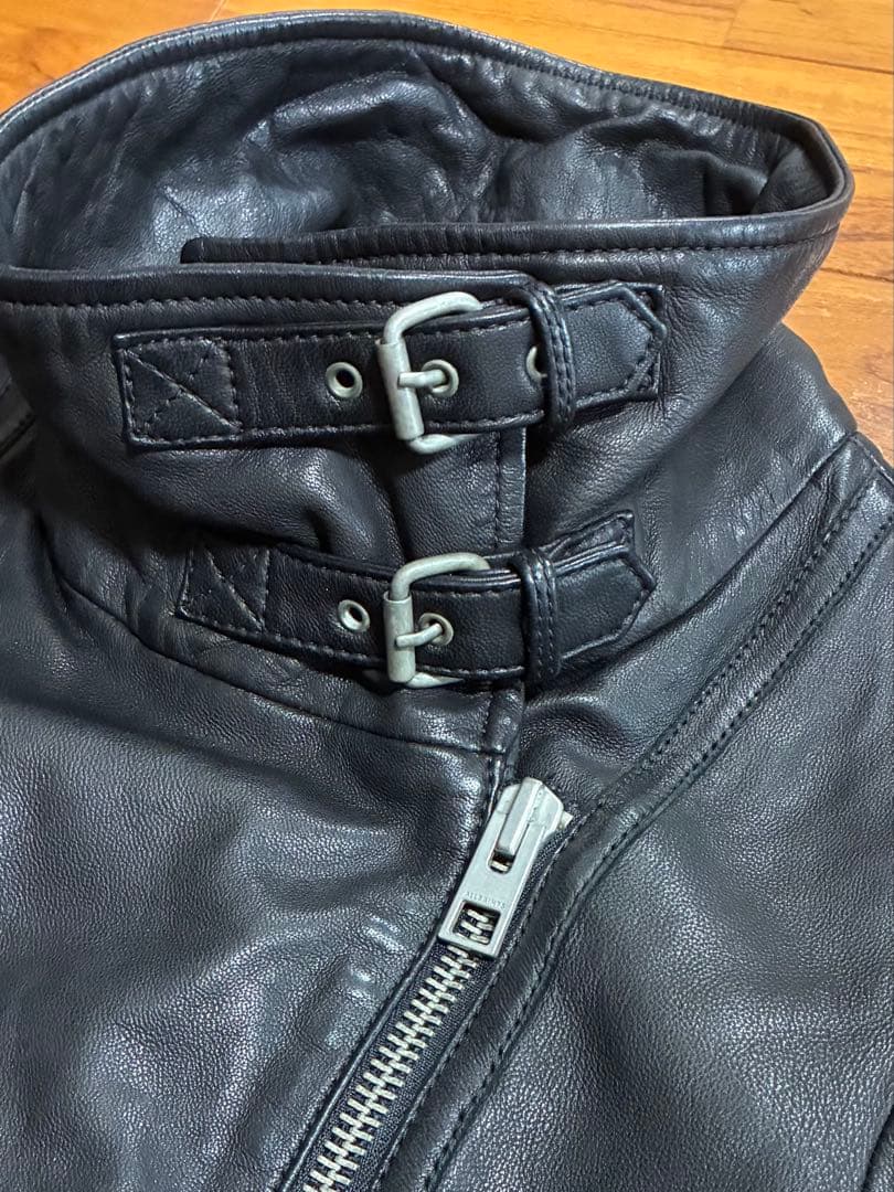 【ALLSAINTS】UK10 ライダースジャケット BALES BIKER