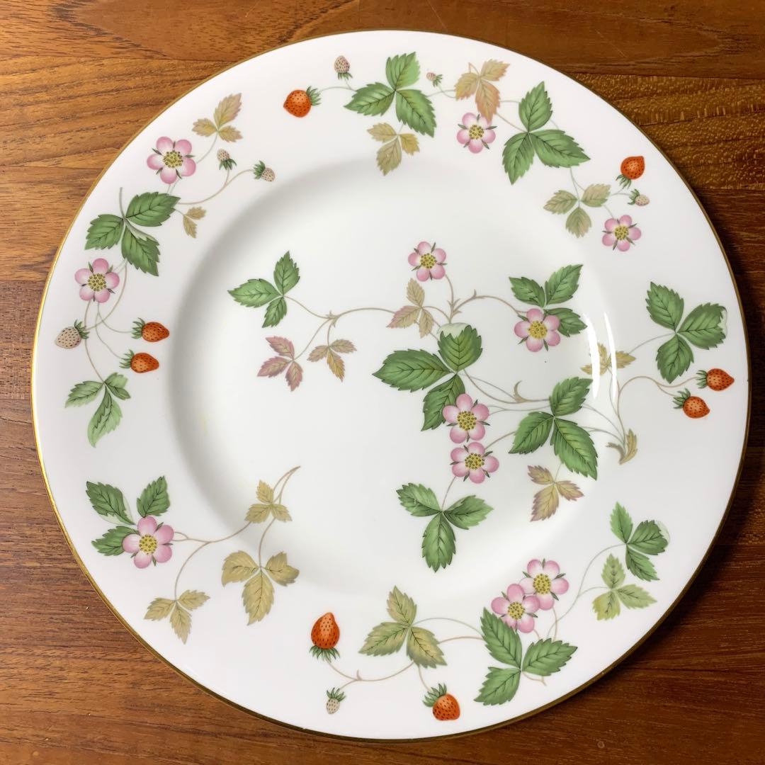  WILD STRAWBERRY プレート23cm4枚