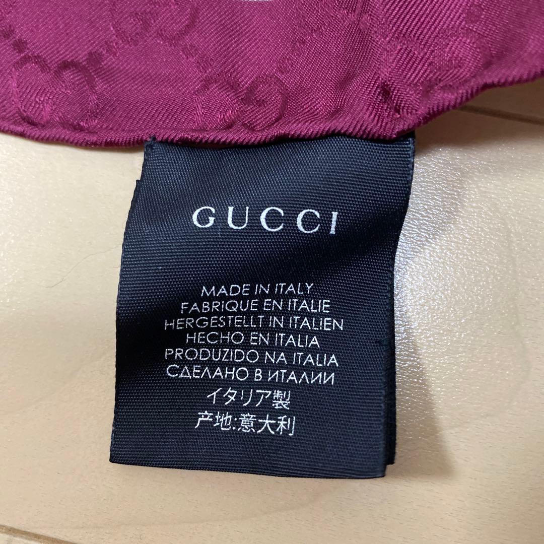 新品未使用！グッチGUCCI シルクスカーフ