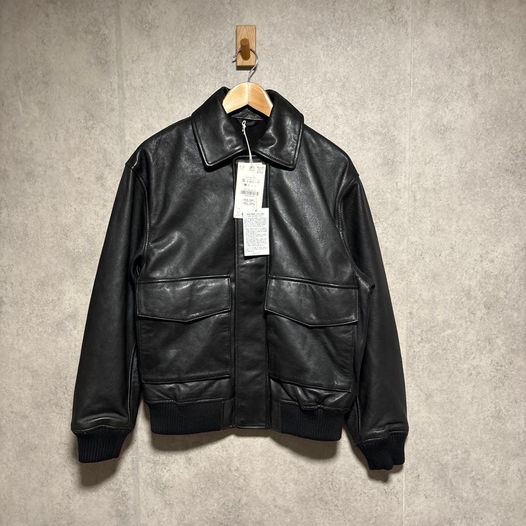 ZARA ザラ レザーポケットジャケット S