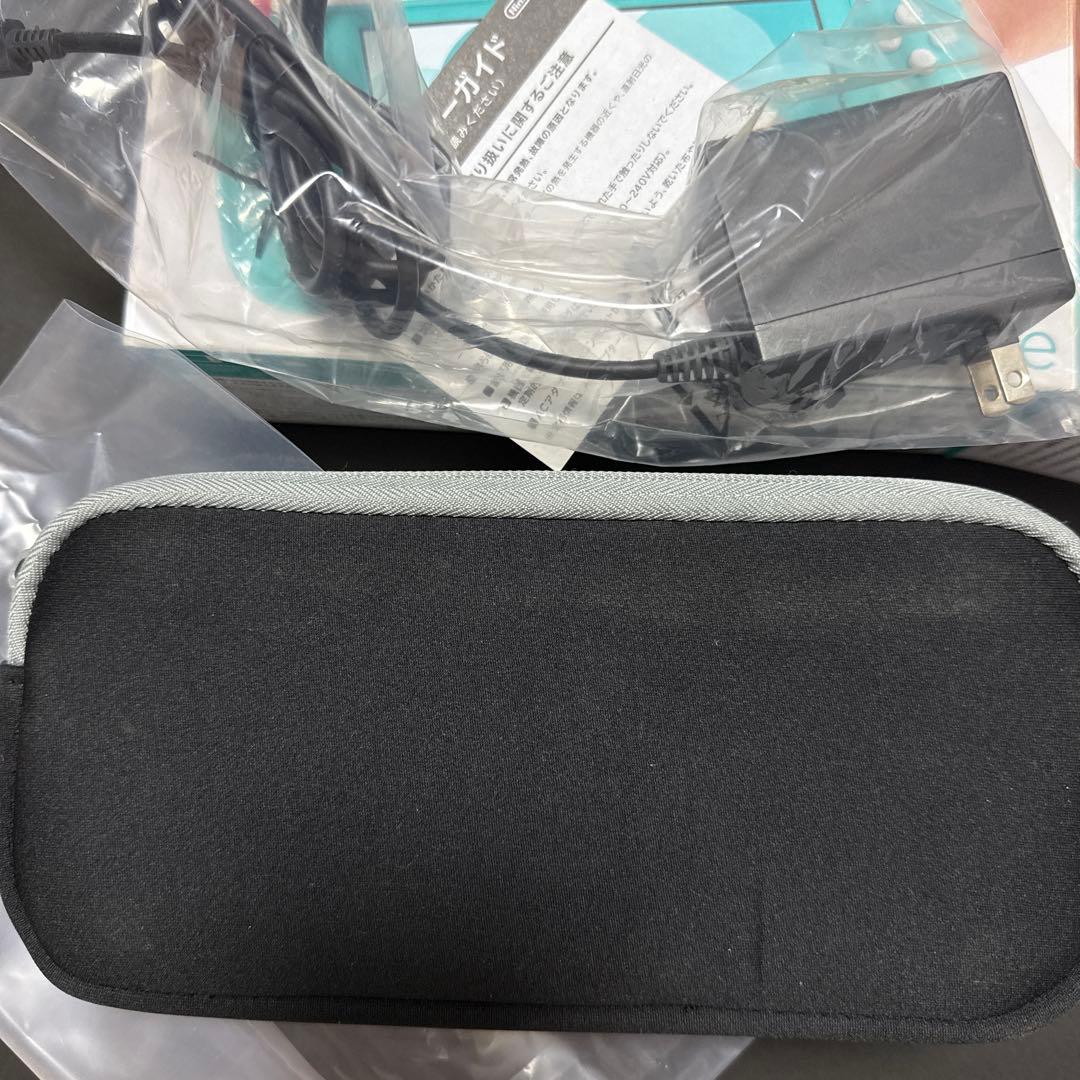 Nintendo Switch Lite ターコイズ 本体　ケース　箱付