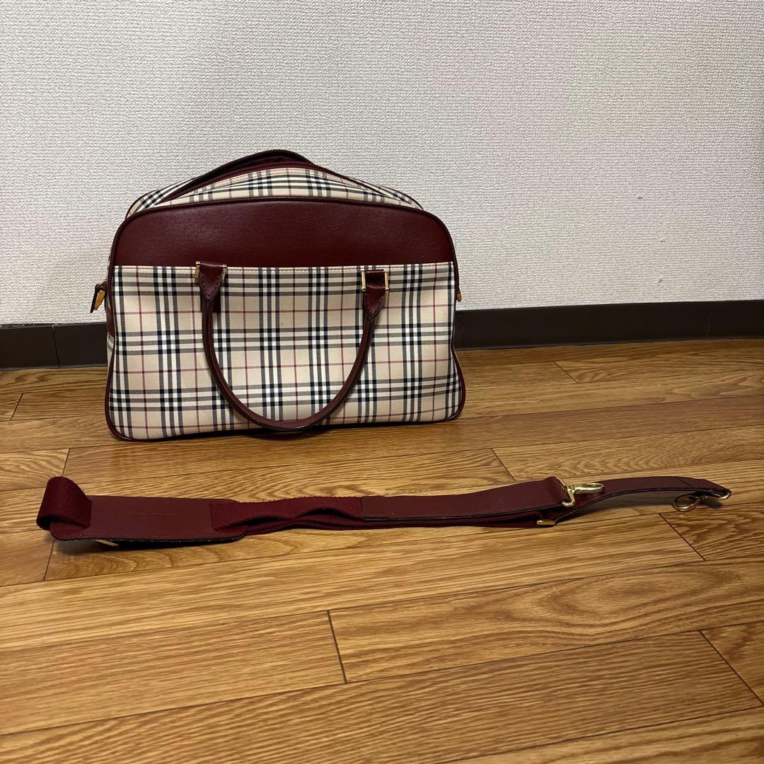 Burberry ボストンバック
