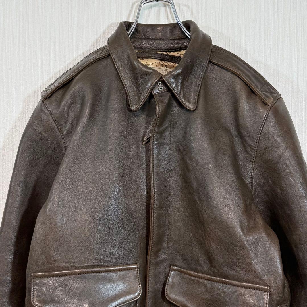 AVIREX アヴィレックス 上野商会 A-2羊革 フライトジャケット