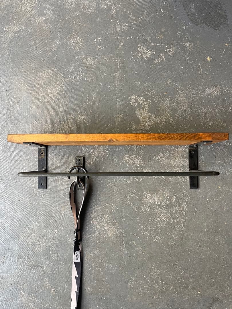 アイアンシェルフ　シェルフ　リードフック　犬　ペット用品　植物棚　男前インテリア