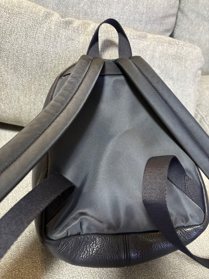 COACH 黒 レザー リュック