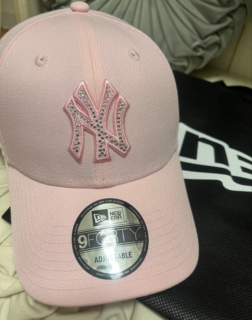 9FORTY Rhinestone ニューヨーク・ヤンキース ピンク　新品