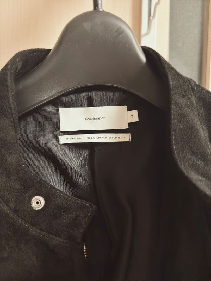 ミ*ン様 Graphpaper GoatSuedeSingleRidersJac