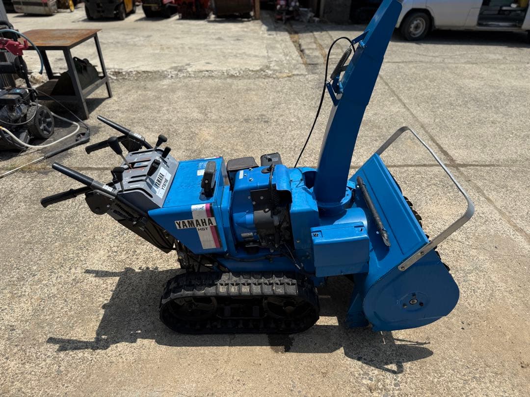 「新潟県長岡市発」ヤマハ除雪機YT875E　HST8馬力75㎝幅　動作確認済み